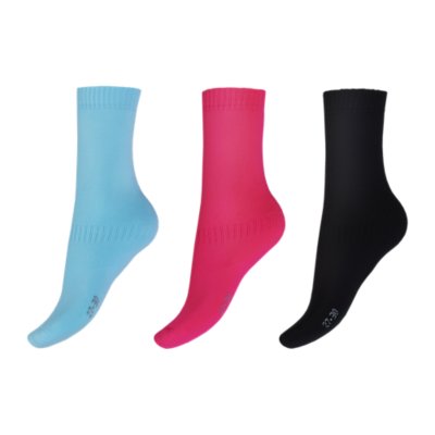 chaussettes de ski enfant fluo - lot de 3 paires