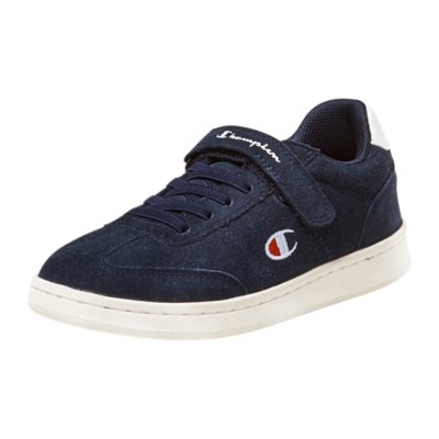 sneakers enfant hampton suede jr velcro® low