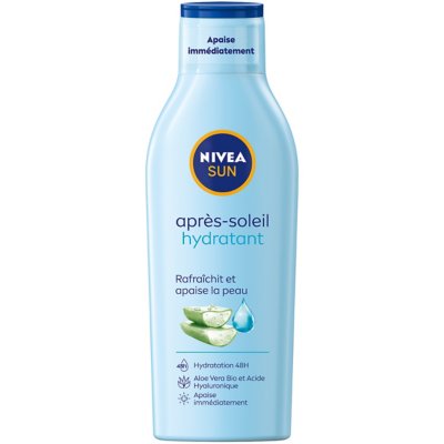 lait après soleil hydratant