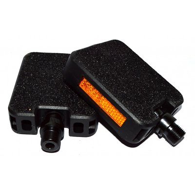 pédales vtt 9/16 axe acier - paire