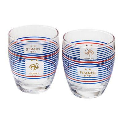 verre du supporter set 2 verres a eau amantea 2 etoiles