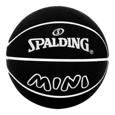 mini-ballon de basketball spaldeen mini black