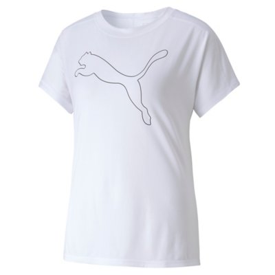 tee-shirt à manches courtes femme puma jsy cat tee fb