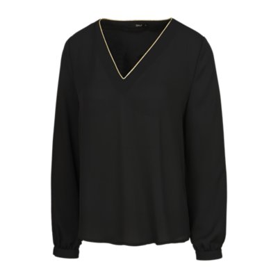 chemise à manches longues femme onlmaggie l/s v-neck top wvn