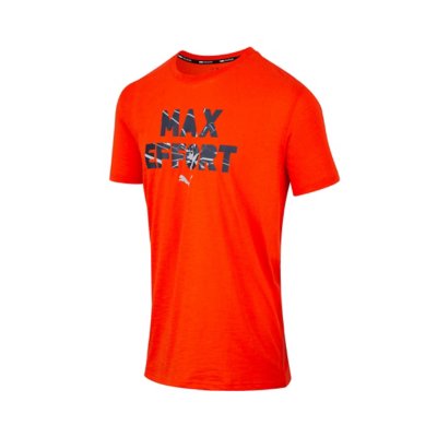 tee-shirt de training à manches courtes homme empowering slogan ss