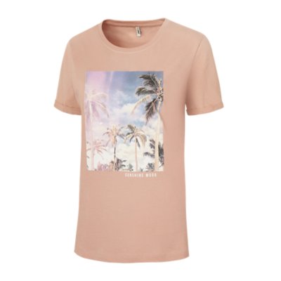 tee-shirt à manches courtes femme onlrossa photo s/s top jrs fe