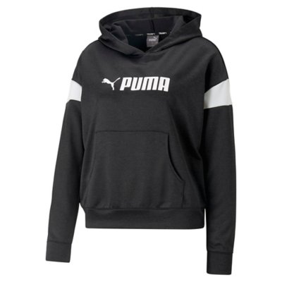 sweatshirt de training à capuche femme fit tech knit