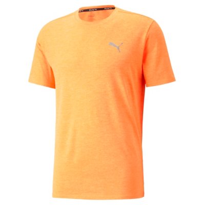 tee-shirt de running à manches courtes homme run favorite heather tee m