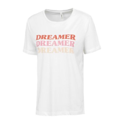 tee-shirt à manches courtes femme onldreamer