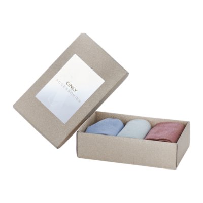 chaussettes femme onlmoon mix box