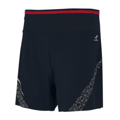 short de trail homme stock