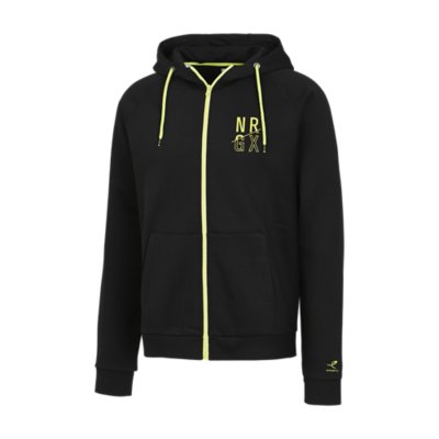 sweatshirt zippé à capuche homme godard