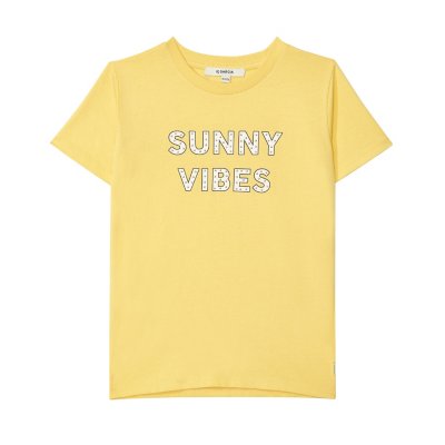 tee-shirt à manches courtes fille wiyh studs