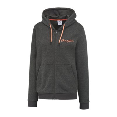 sweatshirt zippé à capuche femme haima