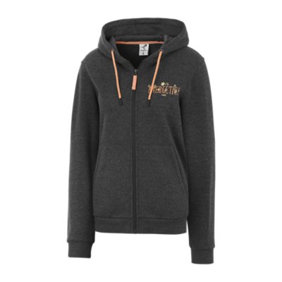 sweatshirt zippé à capuche femme haima