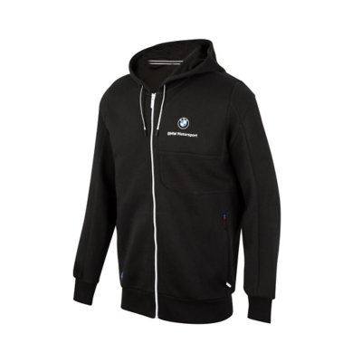 sweatshirt zippé à capuche homme bmw mms sds