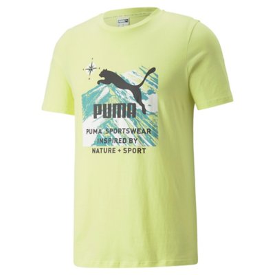 tee-shirt à manches courtes homme nature camp graphic