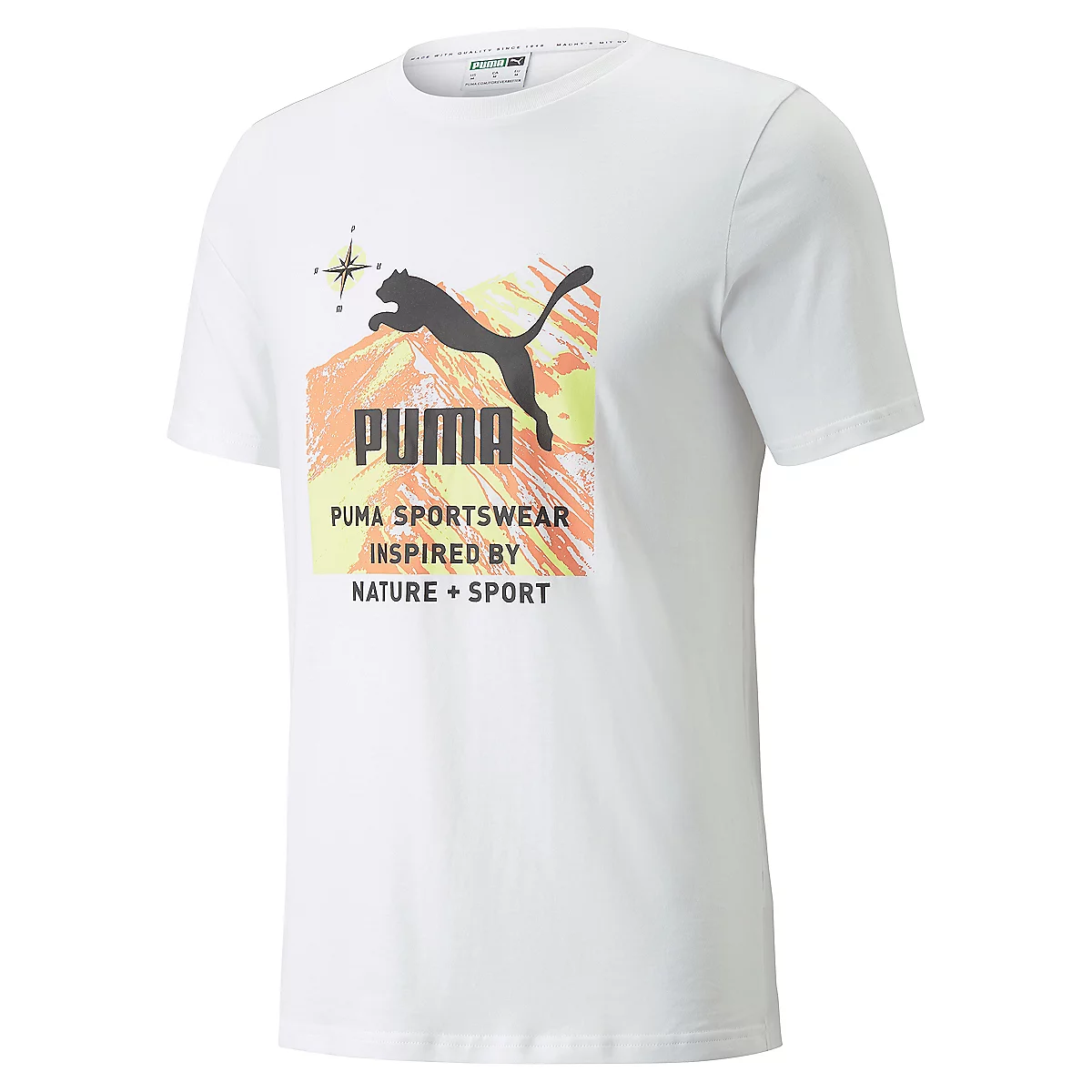 tee-shirt à manches courtes homme nature camp graphic