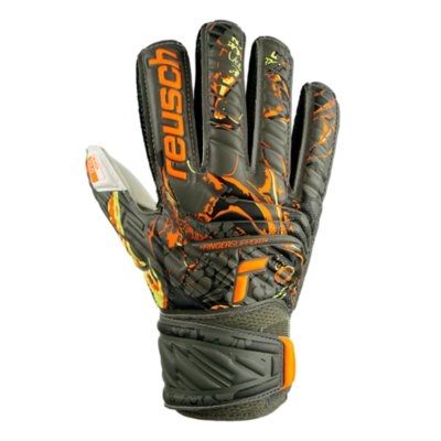 gants de gardien de football enfant attrakt solid finger support junior