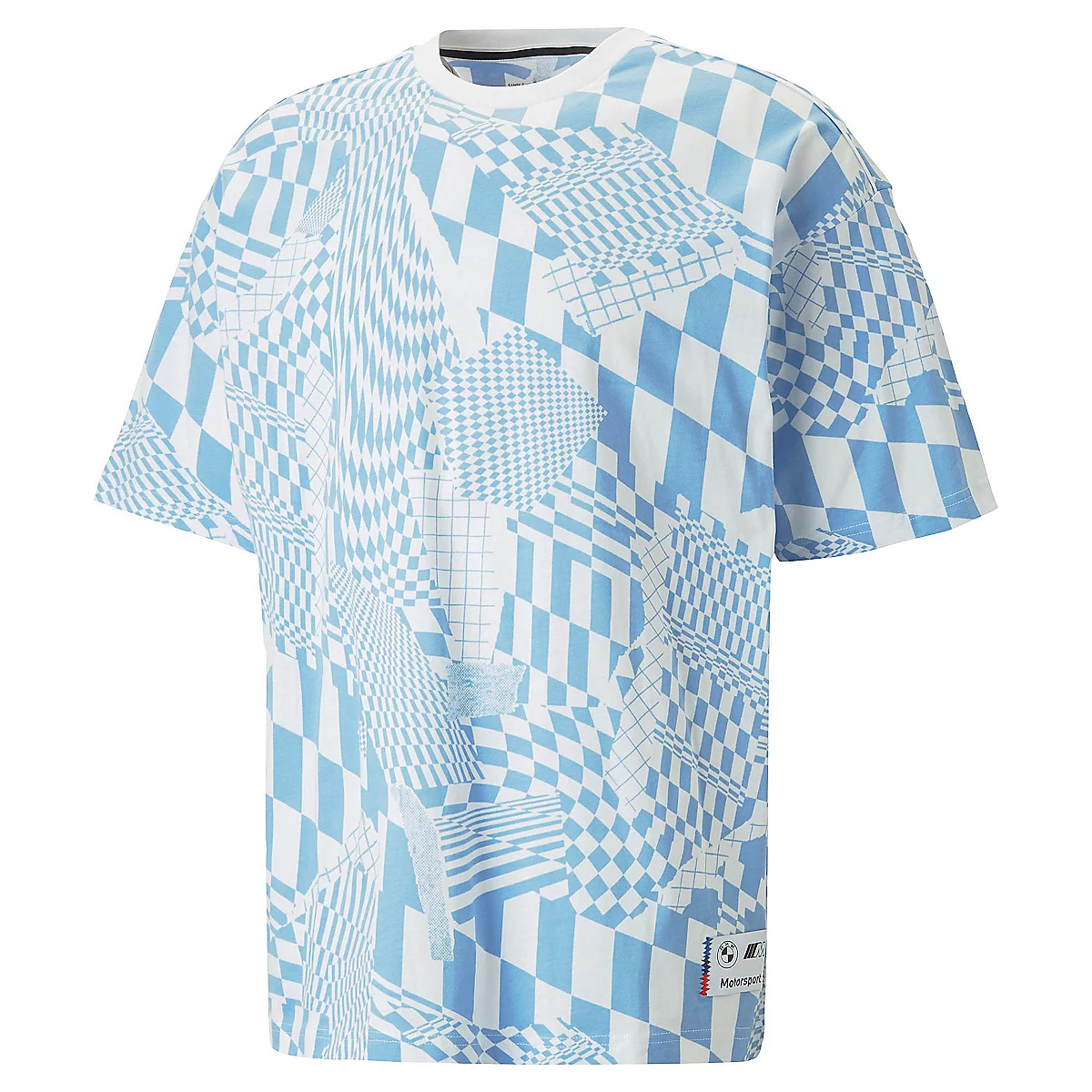 tee-shirt à manches courtes homme bmw mms statmnt aop rlxd