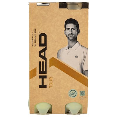 balle de tennis 2x4b head tour