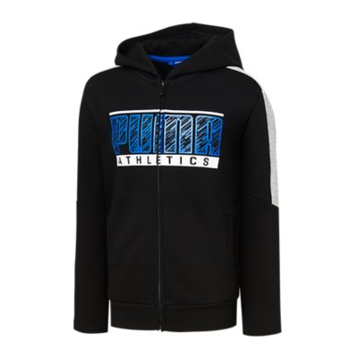 sweatshirt zippé à capuche enfant hd zip fl