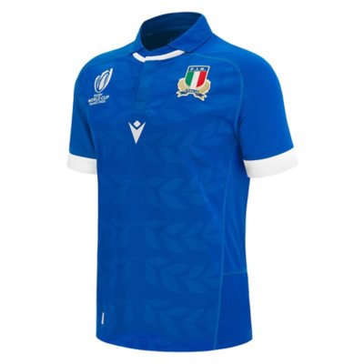 Maillot de rugby homme Italie Domicile 23 24 MACRON