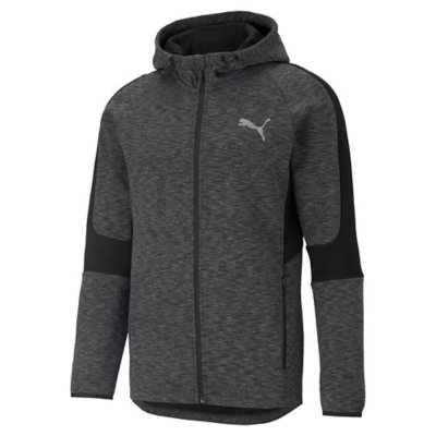 sweatshirt zippé à capuche homme evostripe fz hoodie