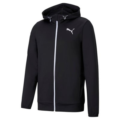 sweatshirt zippé de training à capuche homme rtg fz hoodie