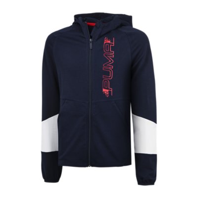 sweatshirt zippé à capuche garçon boys hooded jacket ii mtsp