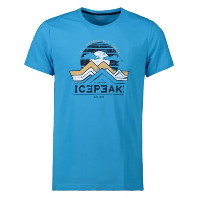 tee-shirt de randonnée à manches courtes homme icepeak bude