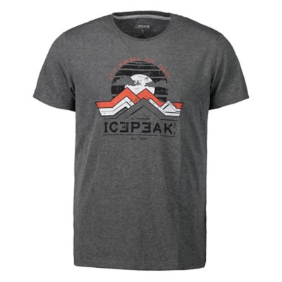 tee-shirt de randonnée à manches courtes homme icepeak bude