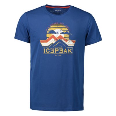 tee-shirt de randonnée à manches courtes homme icepeak bude