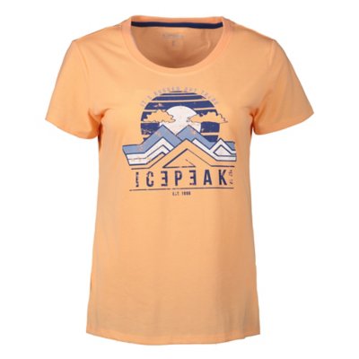 tee-shirt de randonnée à manches courtes femme icepeak brooker