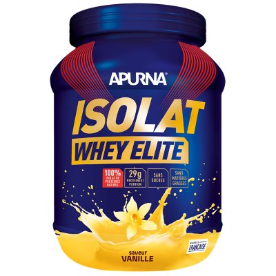 complément isolat whey elite vanille