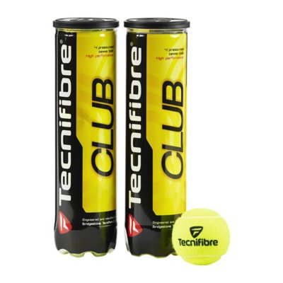 lot de 2 tubes de 4 balles de tennis