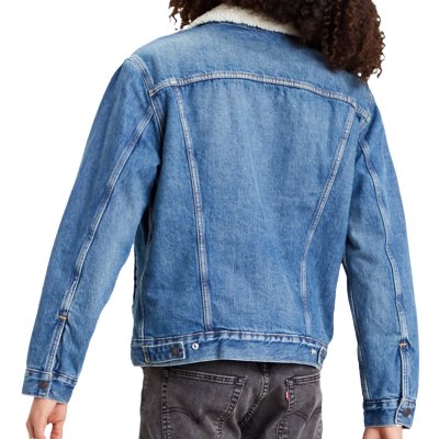 Manteau jeans levis femme hot sale