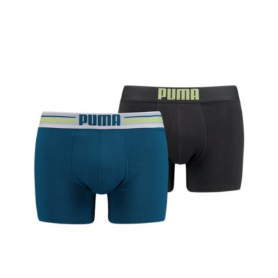 boxer homme placed logo - lot de 2