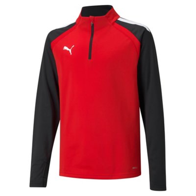 haut d'entraînement de football enfant teamliga 1/4 zip top
