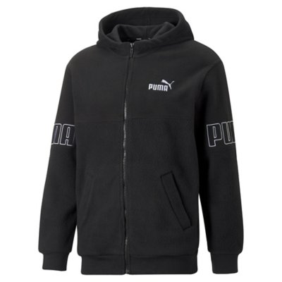 sweatshirt zippé à capuche homme power full-zip