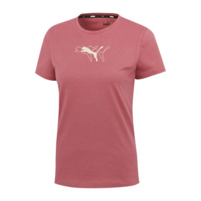 tee-shirt à manches courtes femme big logo