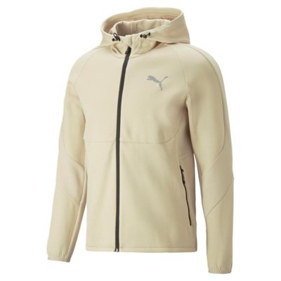 sweatshirt zippé à capuche homme evostripe full-zip