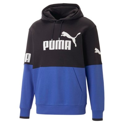 sweatshirt à capuche homme power colorblock
