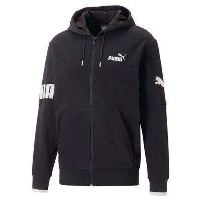 sweatshirt zippé à capuche homme power full-zip