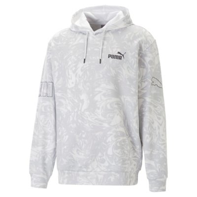 sweatshirt à capuche homme power aop
