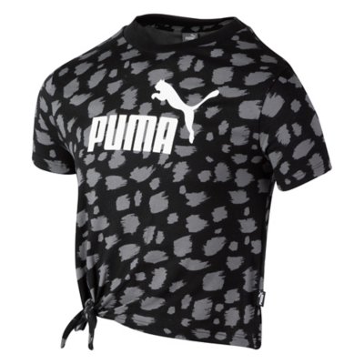 tee-shirt à manches courtes fille ess+ animal aop