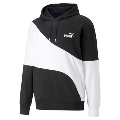 sweatshirt à capuche homme puma power cat hoodie tr