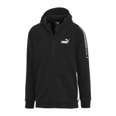 sweatshirt zippé à capuche homme styme fz ie