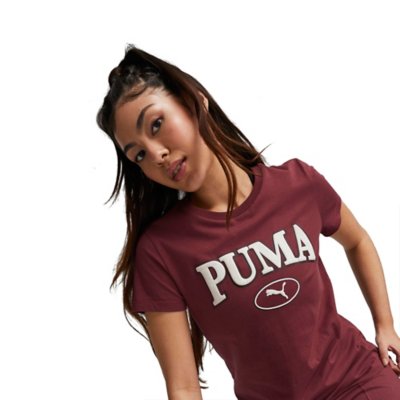 Maroon cheap puma shirt