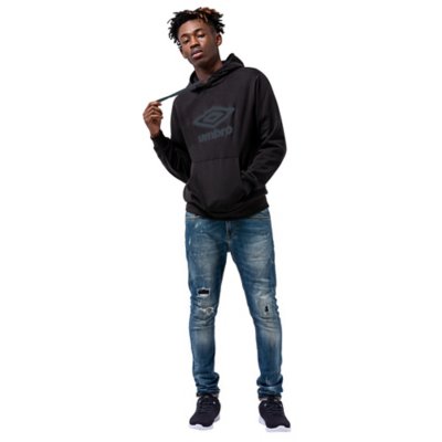 sweatshirt à capuche homme bas net h sw ll